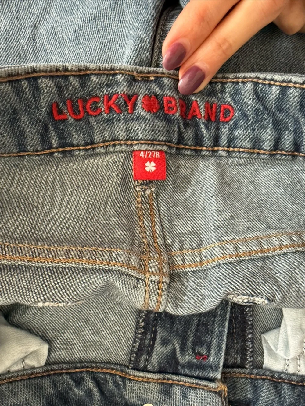 Lot of (4) Sz 6 Baggy Jeans | AE | Lucky - Picture 8 of 12